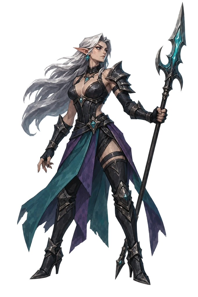 Vespera, a playable HERO in DEEPWELL